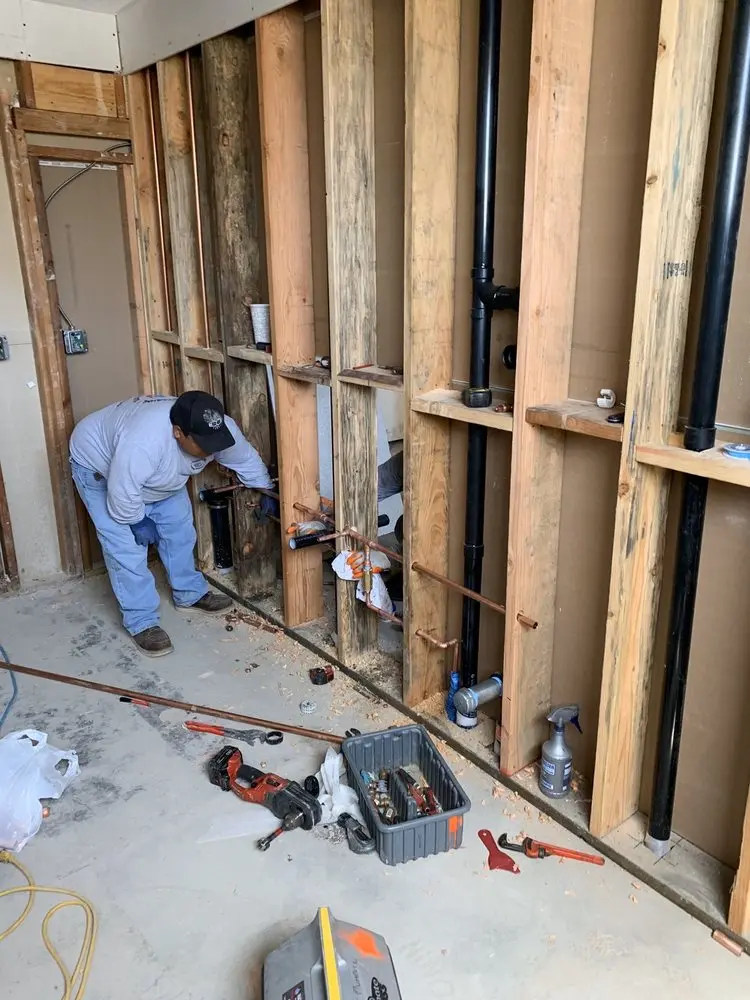 Commercial rough-in plumbing for Gas Line Repair in Montrose Park